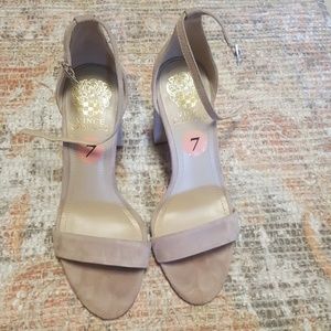 Vince Camuto Suede Block Heels